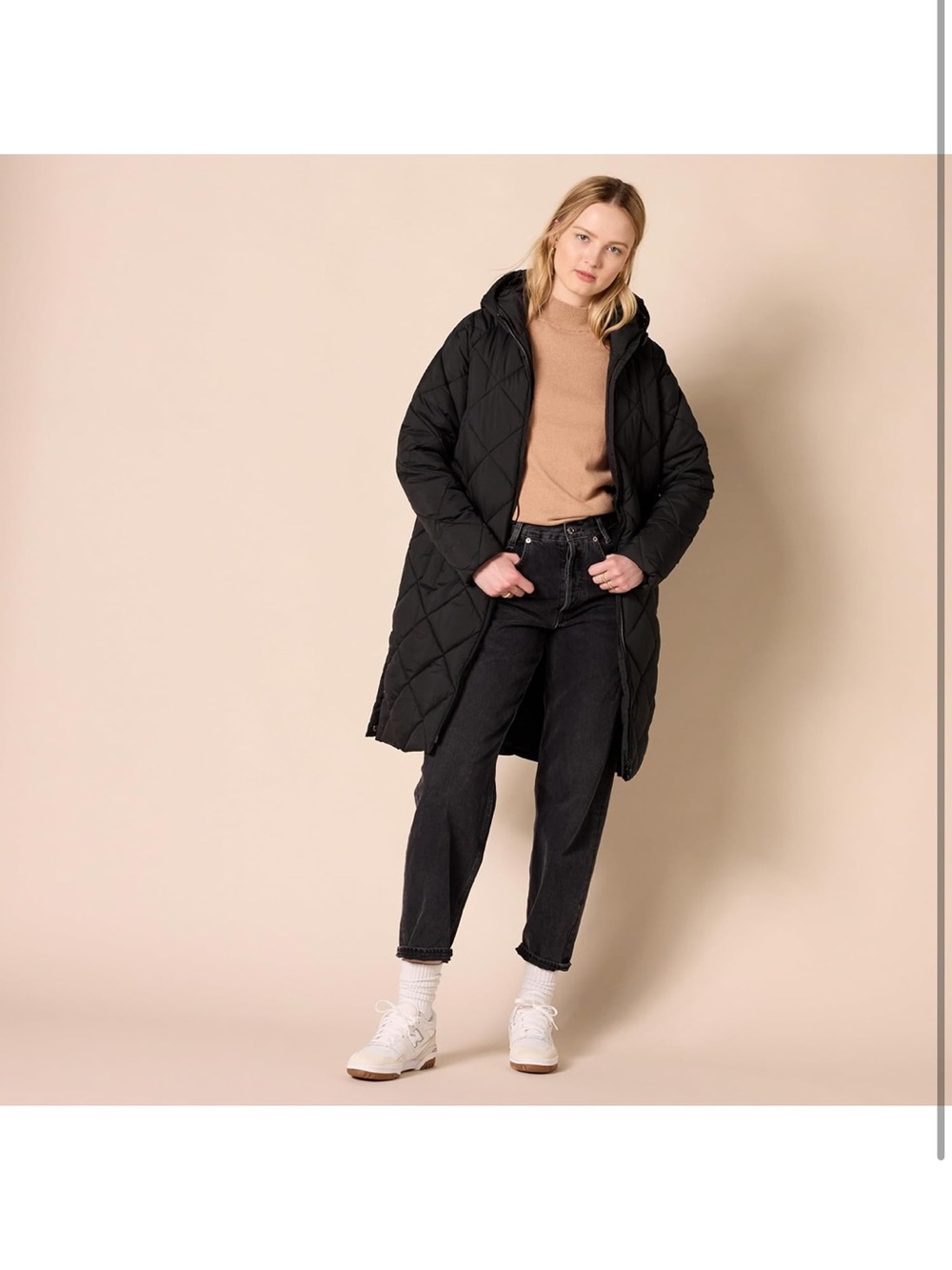 Puffer Jacket, Heavyweight Diamond Quilted Knee Length S. 1957/C-3 - Picture 5 of 8